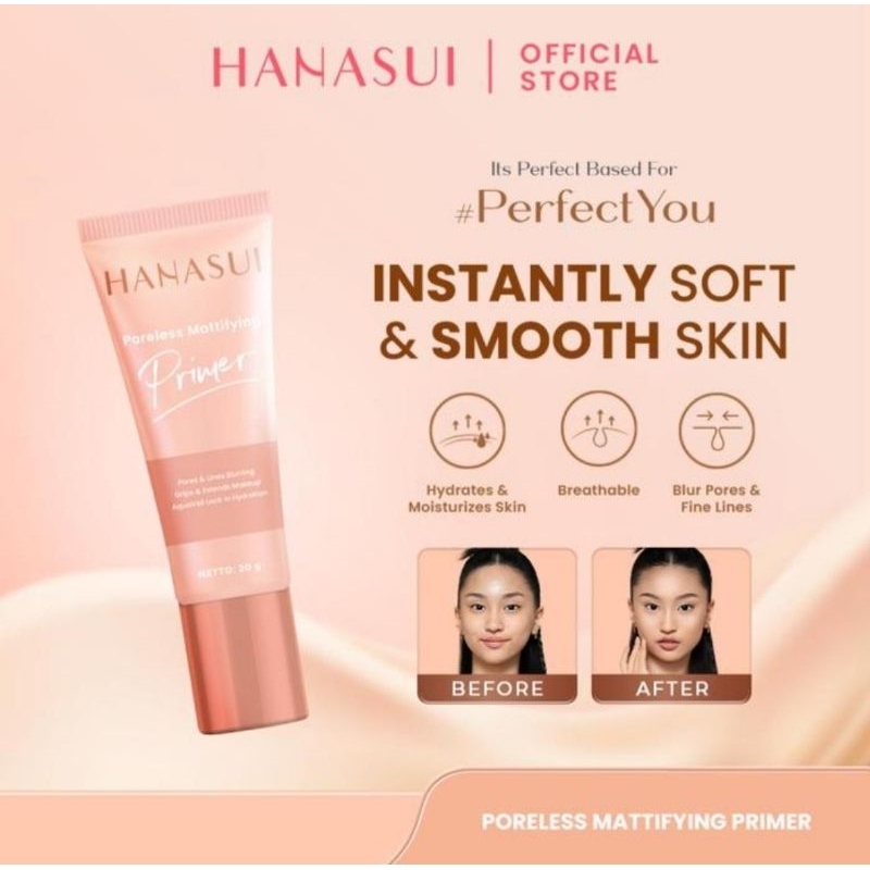 Hanasui Poreless Mattifying Primer 25g