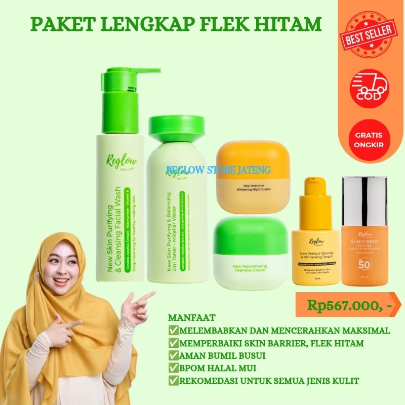 REGLOW PAKET FLEK HITAM Ampuh