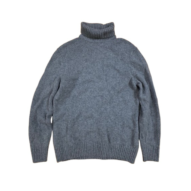 WOOL KNIT GREY SWEATER