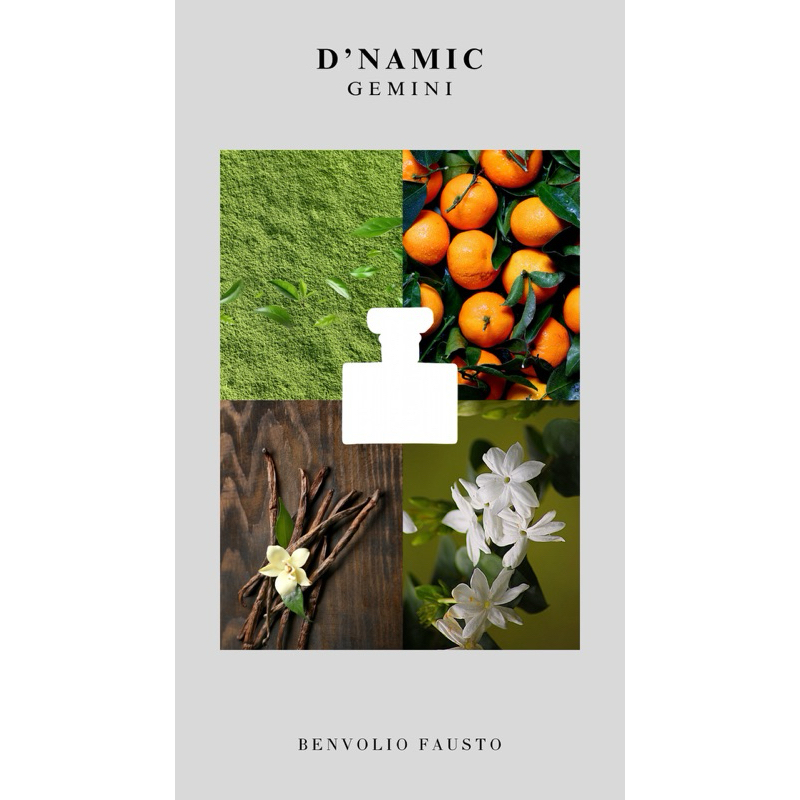 BENVOLIO FAUSTO  - D’NAMIC (GEMINI) EXTRAIT DE PARFUM 30ML