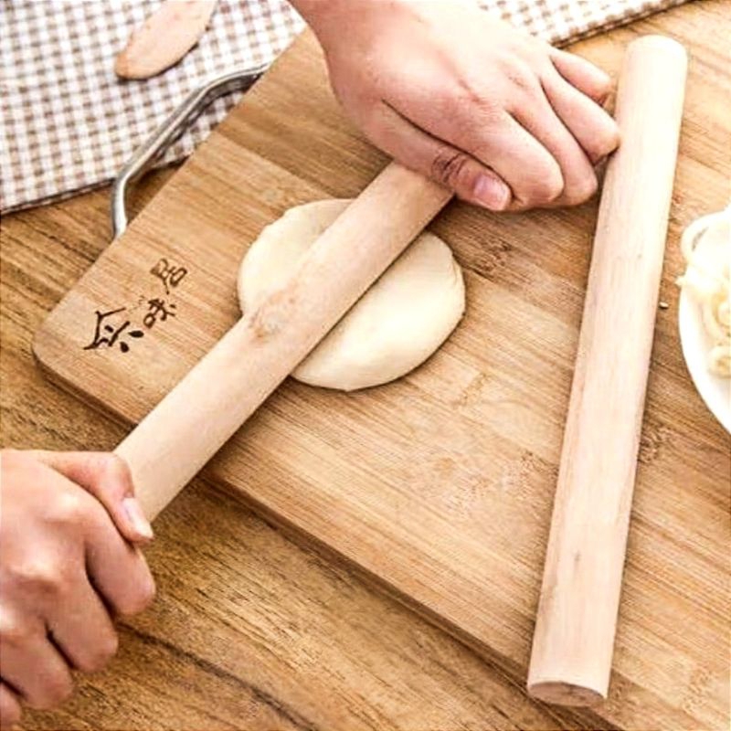 Penggiling Adonan / Wood Rolling Pole
