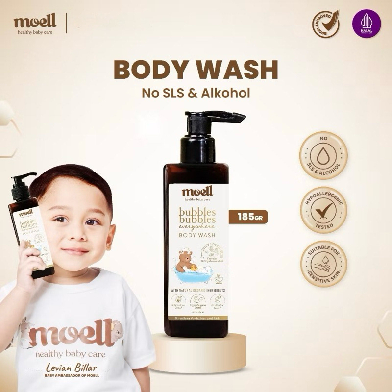 Moell Bubbles Bubbles Everywhere Body Wash