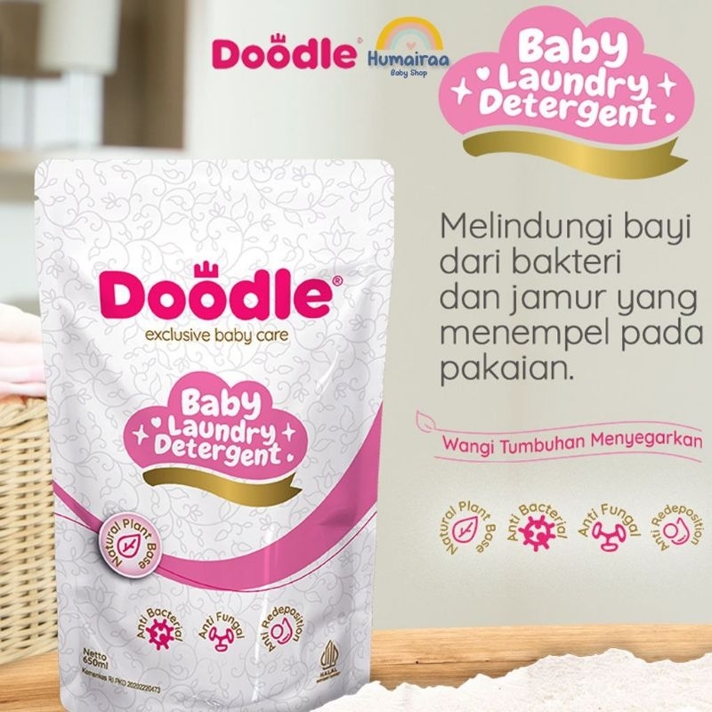 Doodle baby laundry detergen 650ml