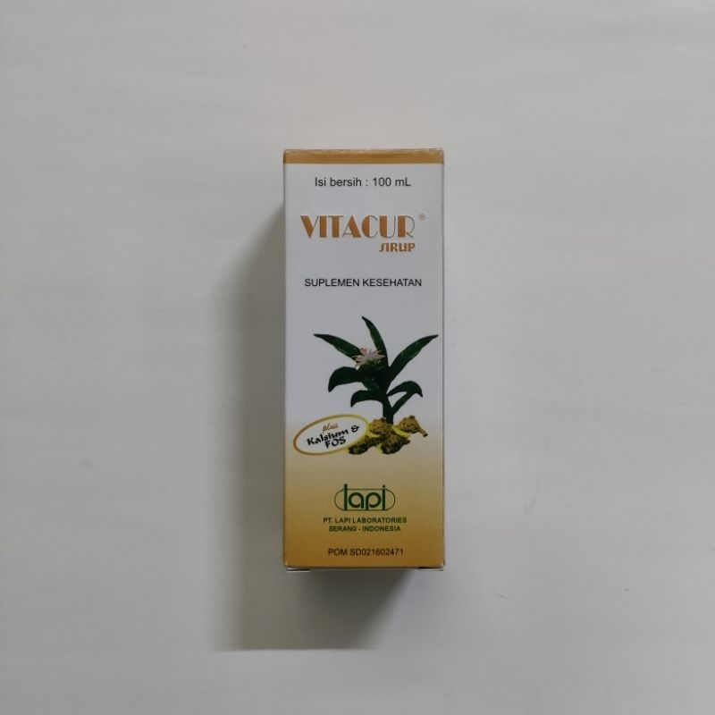 VITACUR SIRUP 100 ML SUPLEMEN KESEHATAN