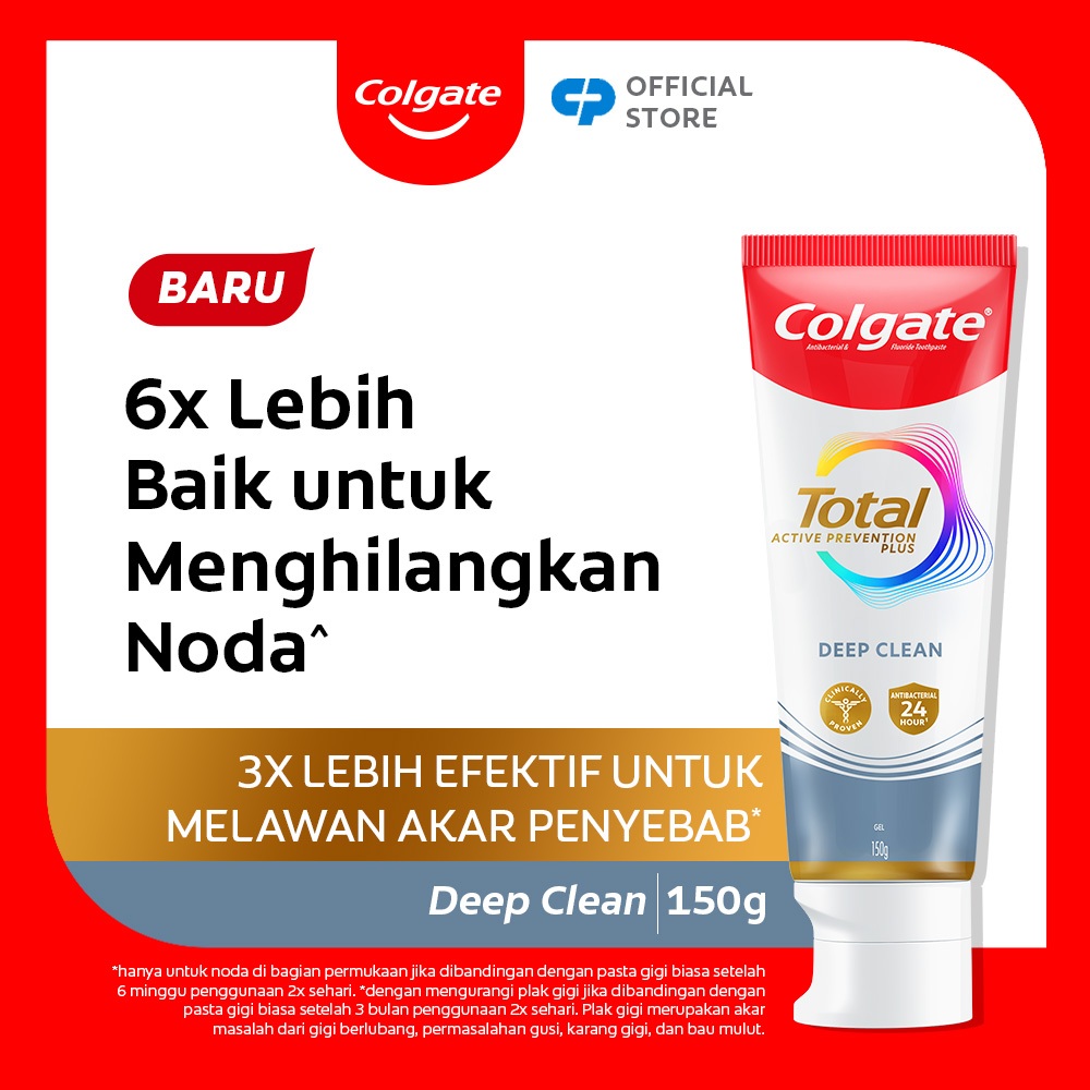 Colgate Total Deep Clean Toothpaste 150g - Pasta Gigi