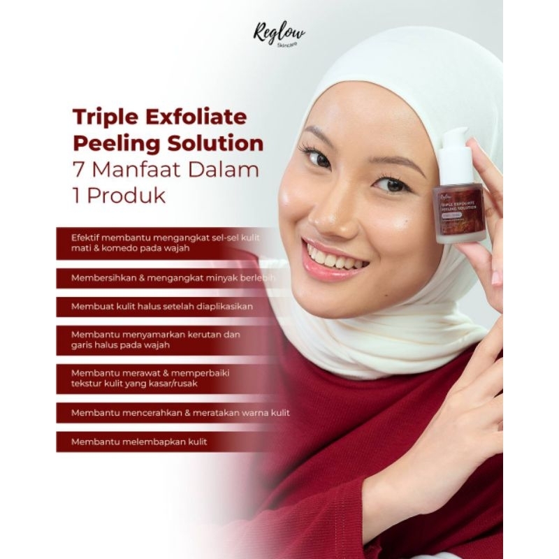 Reglow Triple Expoliate Peeling Serum