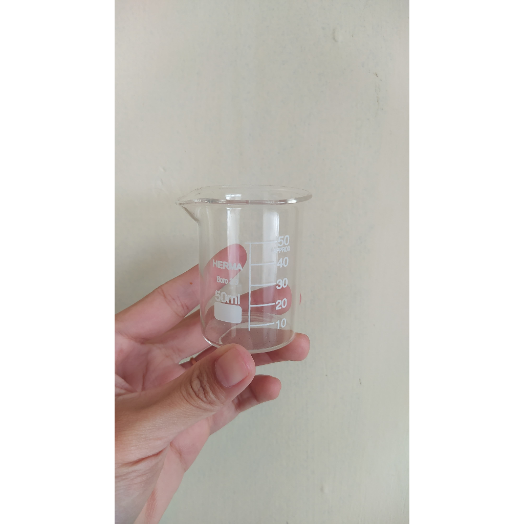 beaker_kaca_herma _50 ml beaker 50ml
