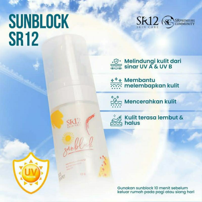 SUNBLOCK SPF 30+++ SR12