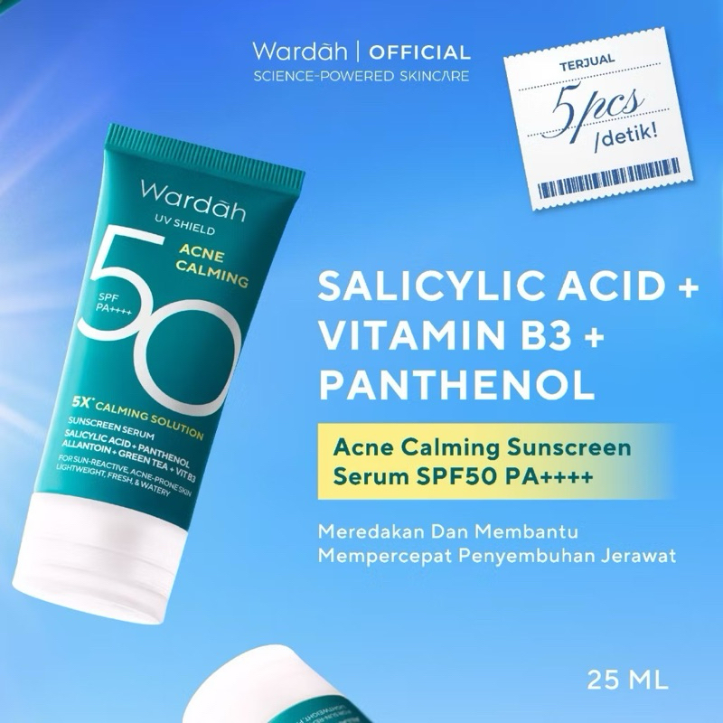 WARDAH UV SHIELD ACNE CALMING SPF 50