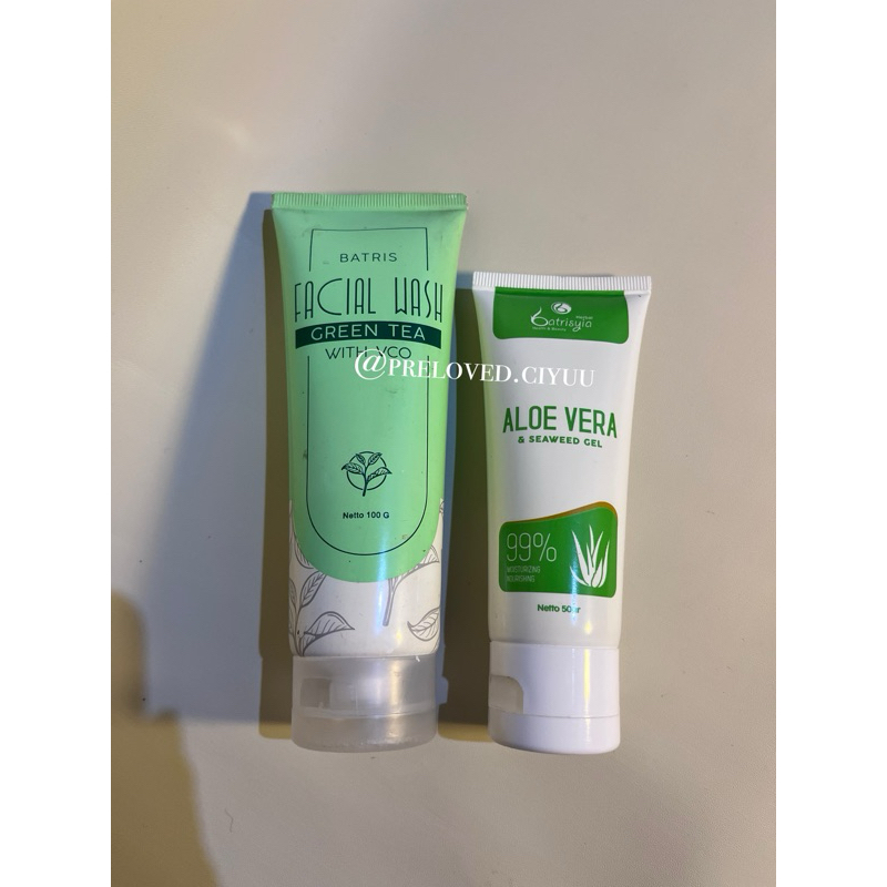 preloved batrisiyah (facewash+aloevera)