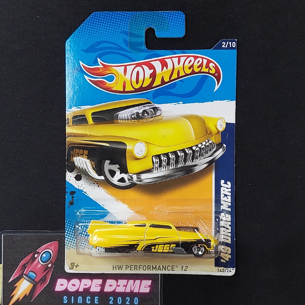 Hot Wheels 49 Drag Merc HW Performance