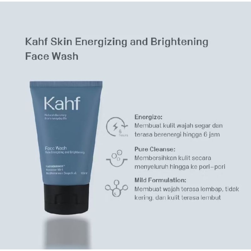 KAHF FACE WASH 100ML