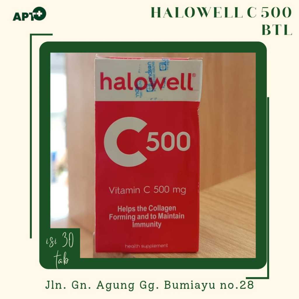 HALOWELL C 500 BTL ISI 30 TABLET