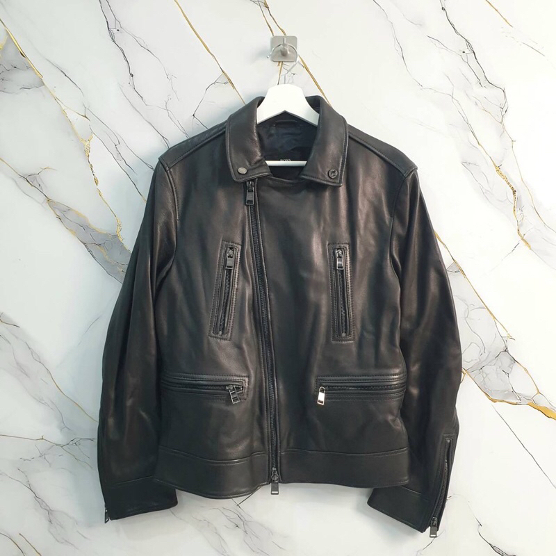 B*SS Leather Jacket