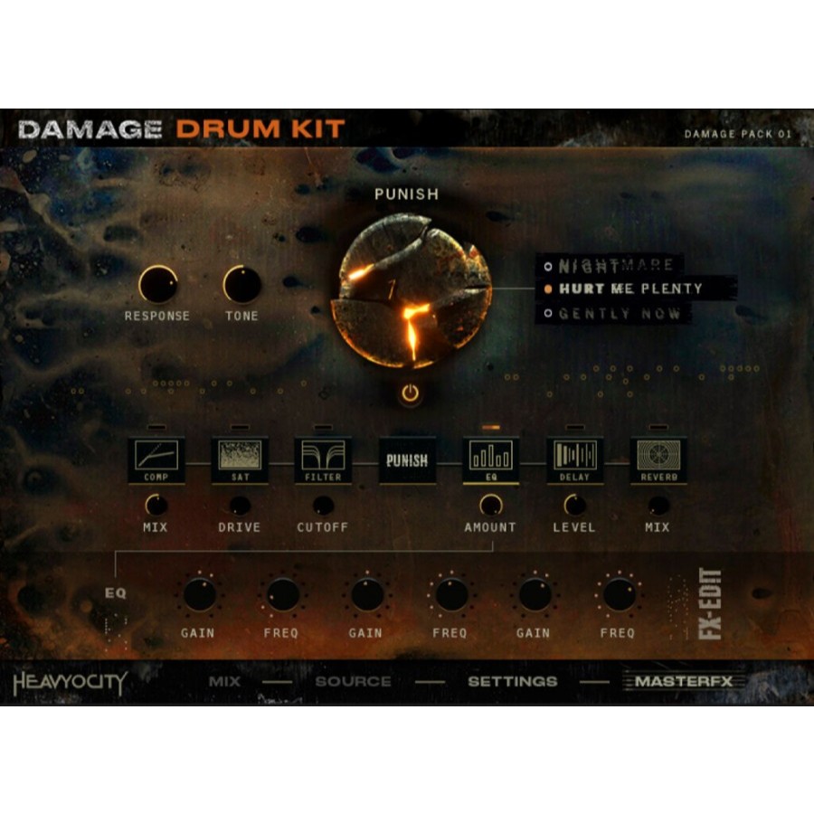 Heavyocity - Damage Drum Kit (KONTAKT)