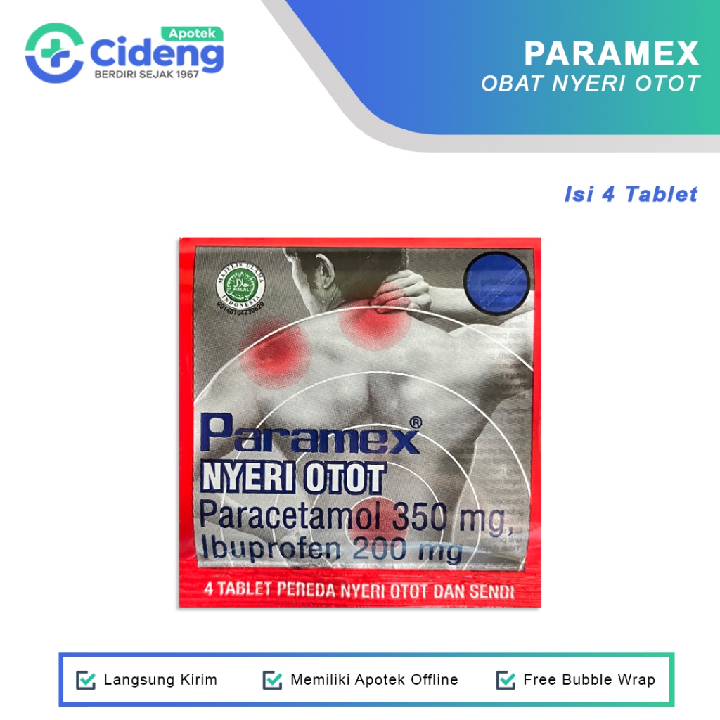 Paramex Nyeri Otot Isi 4 Tablet