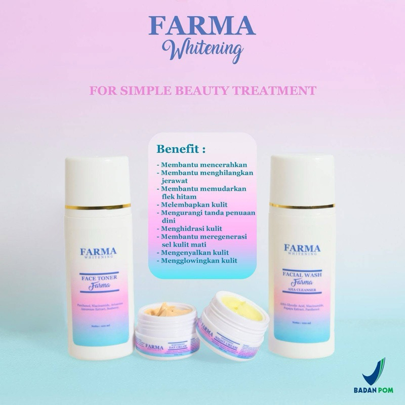 FARMA WHITENING BPOM
