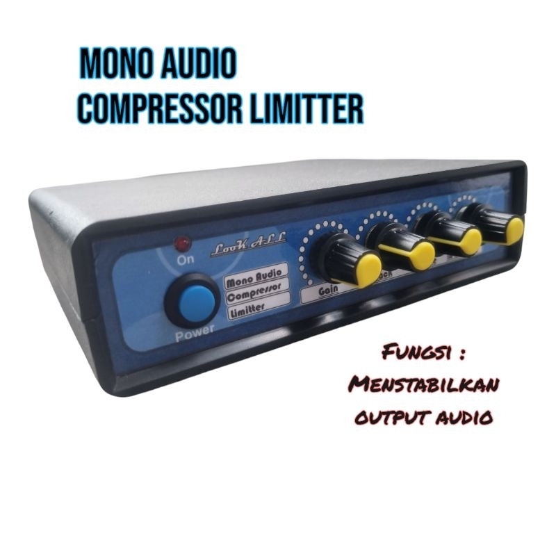 Mono Audio Auto Compressor Limitter Siap Pakai