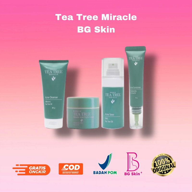 Paket Tea Tree Miracle BG Skin