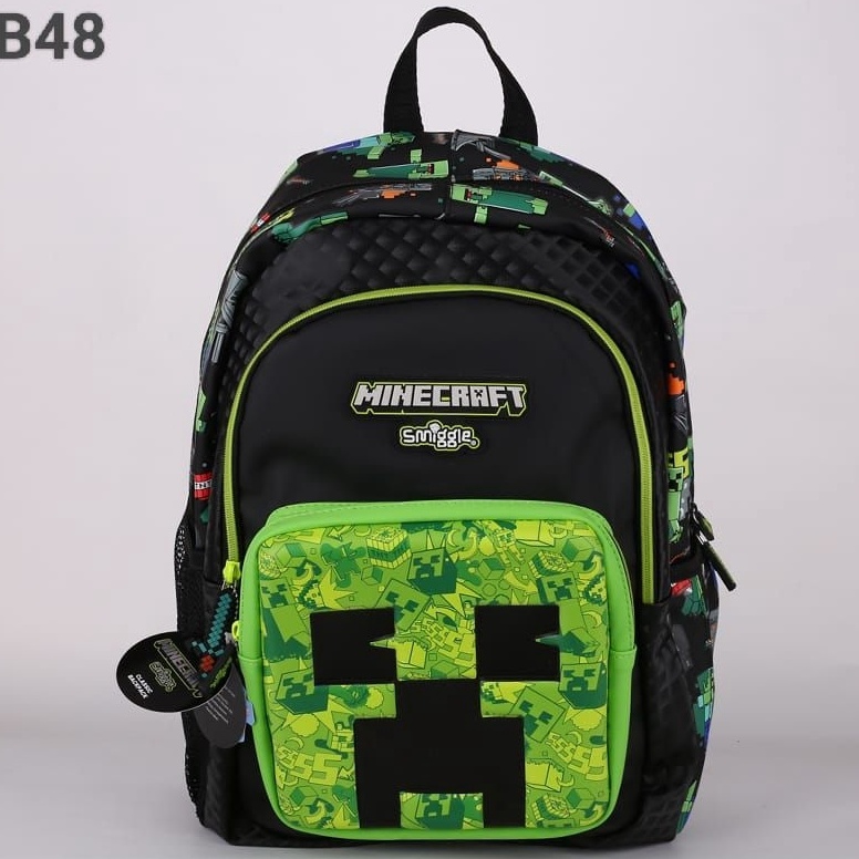 Ransel MinecraftLunchbag MinecraftBotol MinecraftDompet Minecraft KODE F4E2