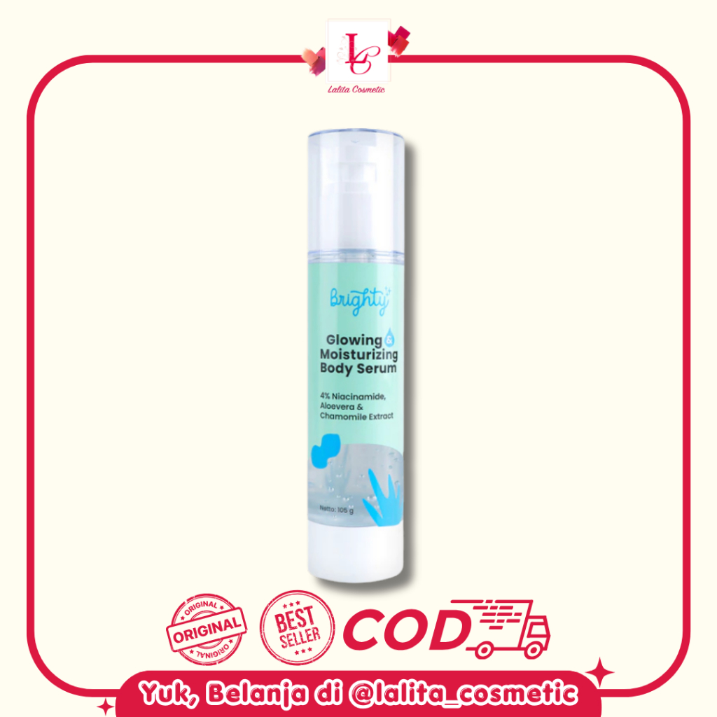 [105 ML] Brighty Glowing & Moisturizing Body Serum