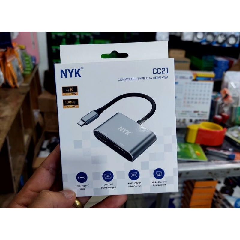 type c hdmi vga 2in1 CC21