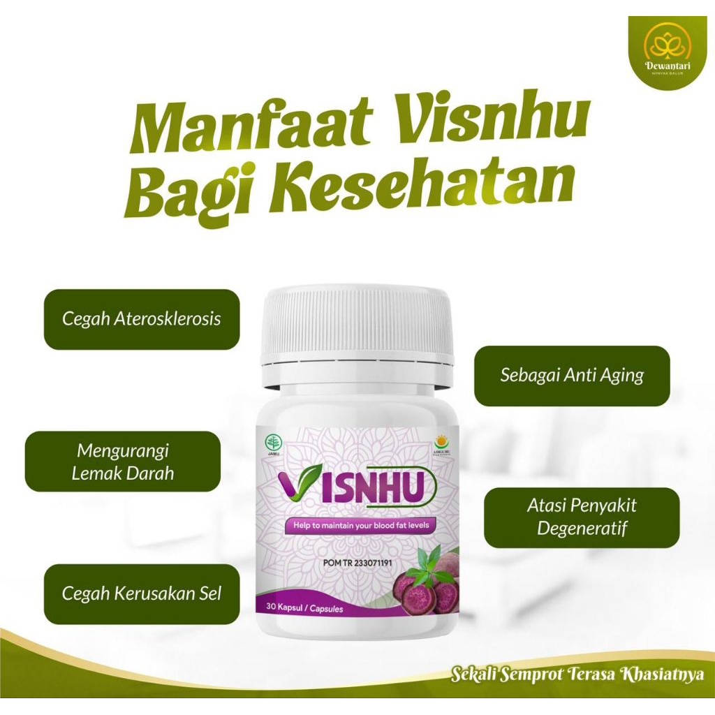 Kapsul Visnhu Ubi Ungu