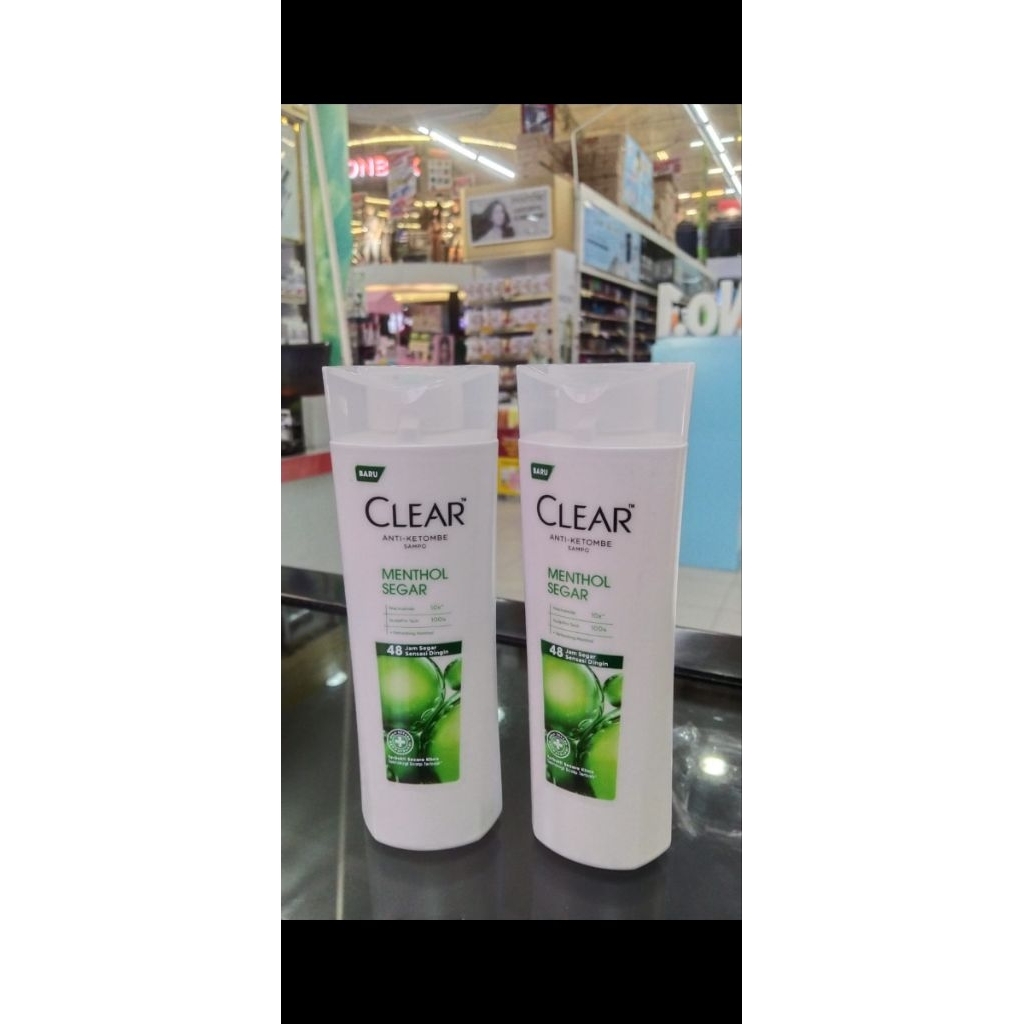 clear shampo menthol segar170ml