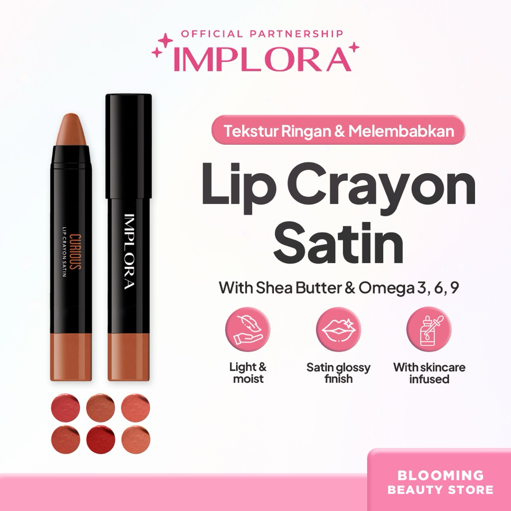 implora Lip Crayon Satin