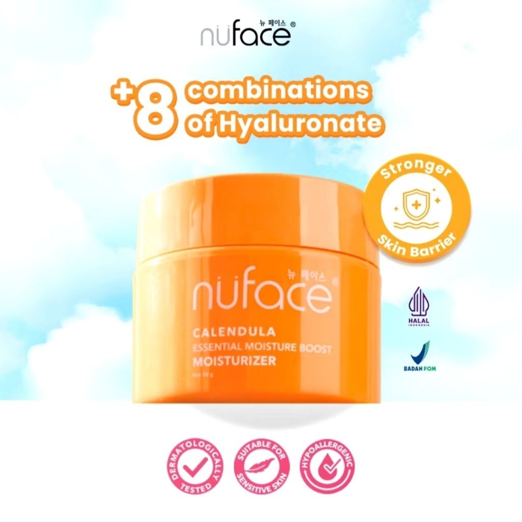 Nuface Calendula Essential Moisture Boost Moisturizer 20gr