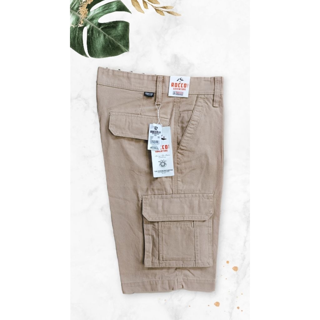 Celana Pendek Katun Kargo Rocco