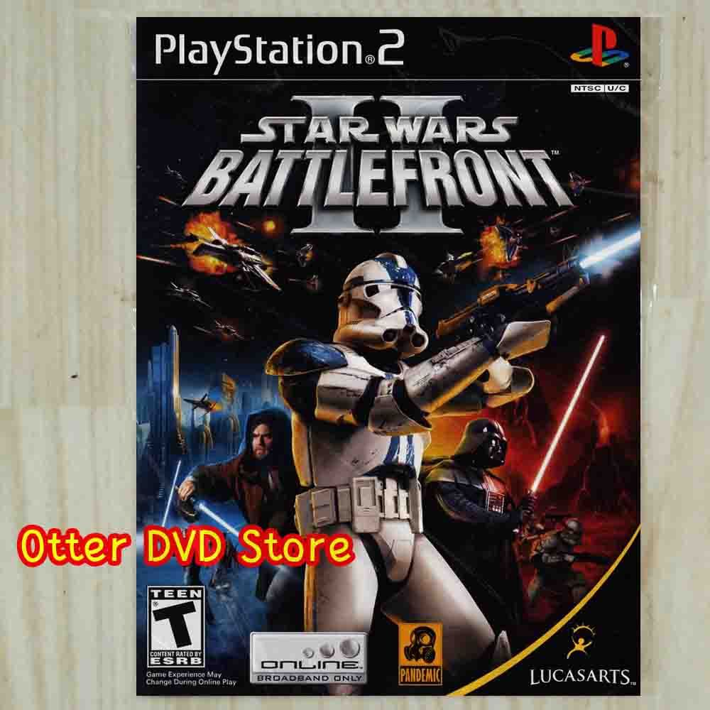 Kaset Game PS 2 PS2 Star Wars - Battlefront 2