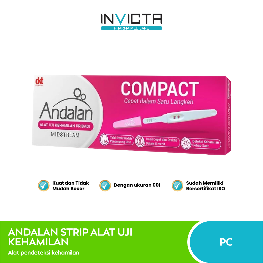 Andalan Compact Midstream Alat Uji Kehamilan - PC