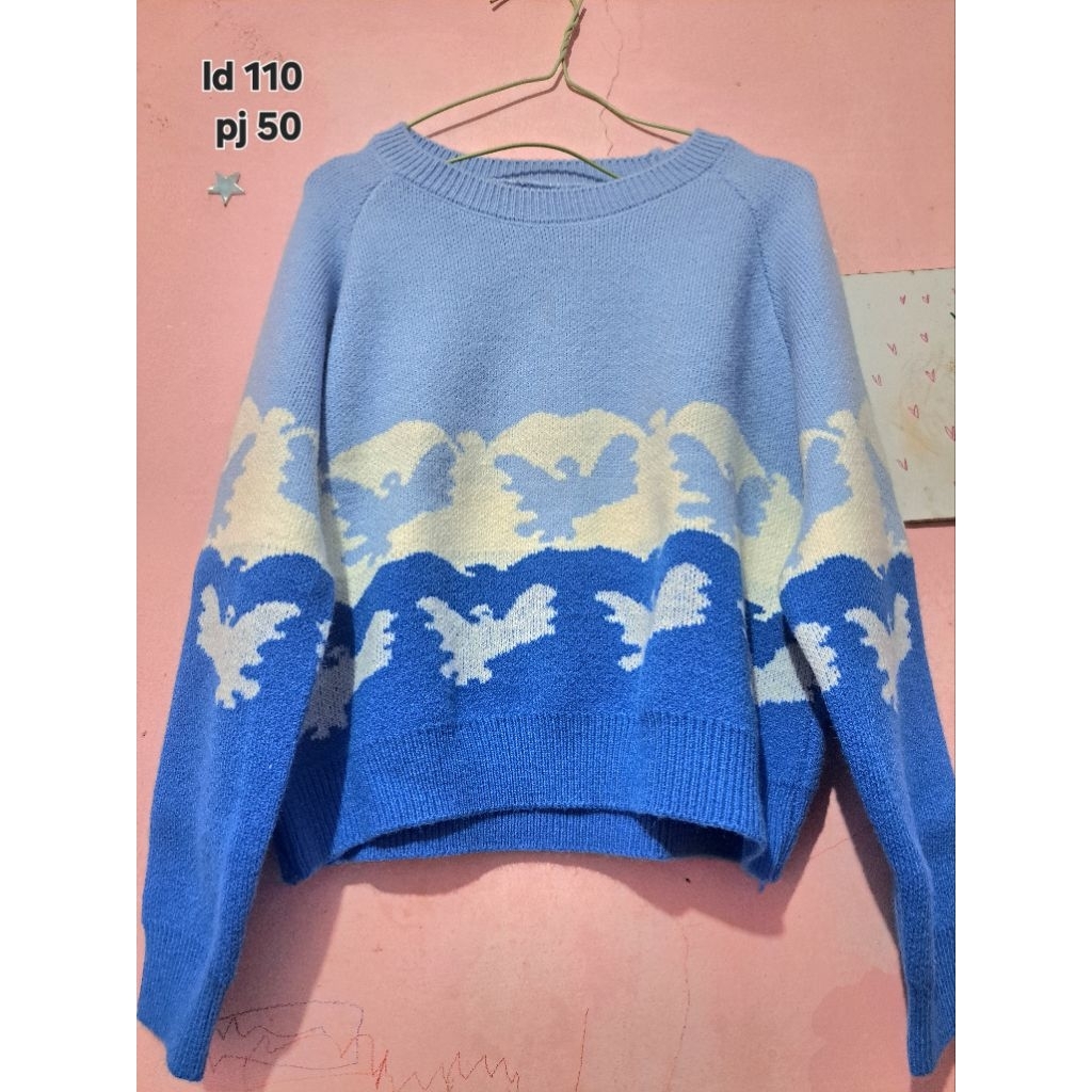 sweater rajut new