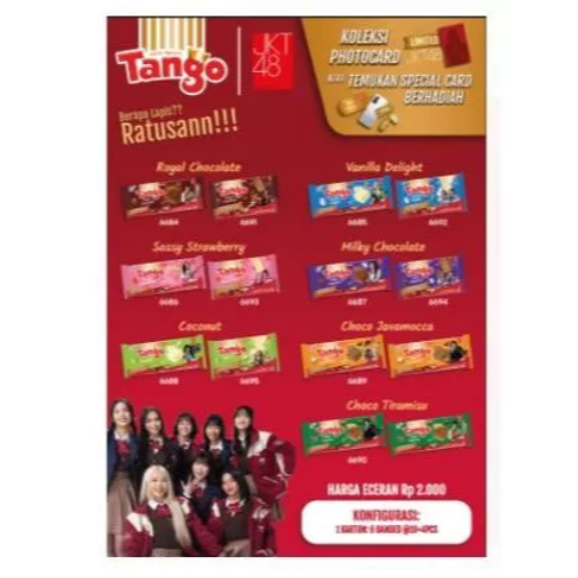 Tango 2000 / Wafer tango 39gr/tango 2000 (10 pc)