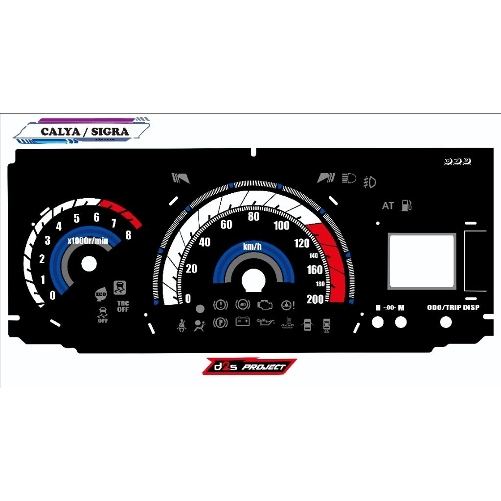 Panel Speedometer TOYOTA CALYA OLD