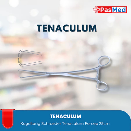 SCHROEDER TENACULUM FORCEP 25CM