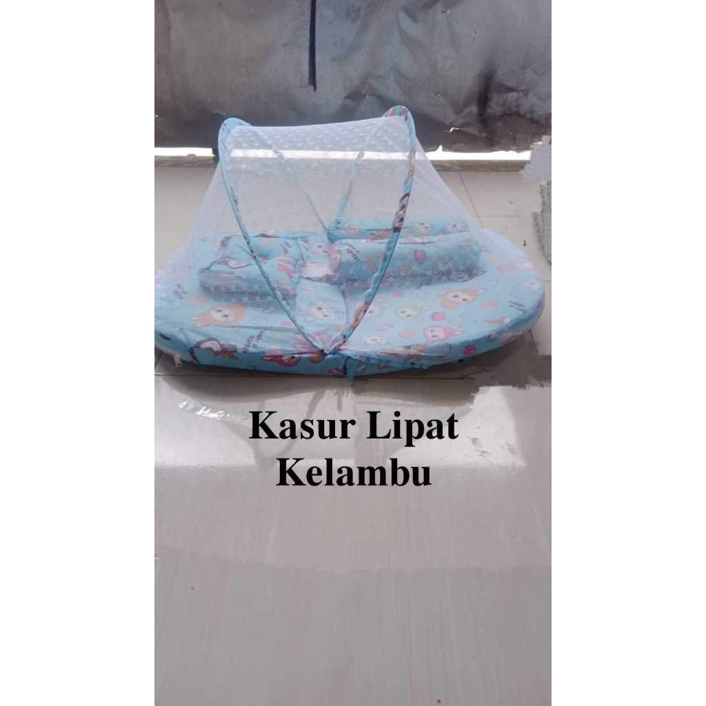 Kasur lipat kelambu