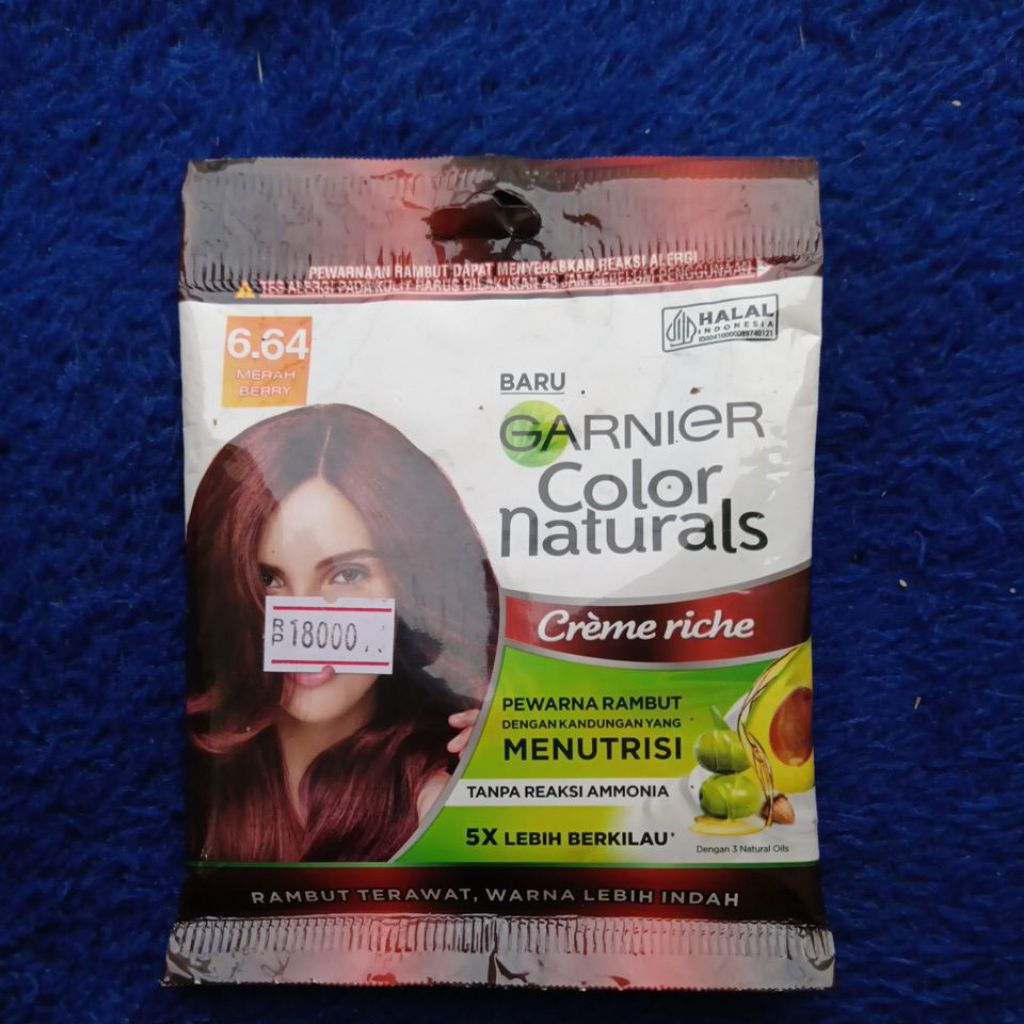 Garnier color rambut