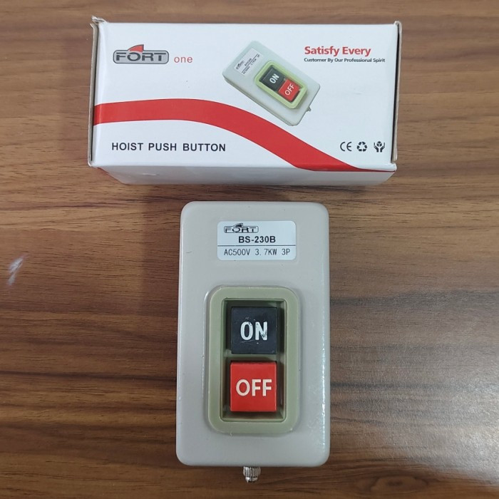 Power Push Button BS230B ON OFF 30A 3.7KW