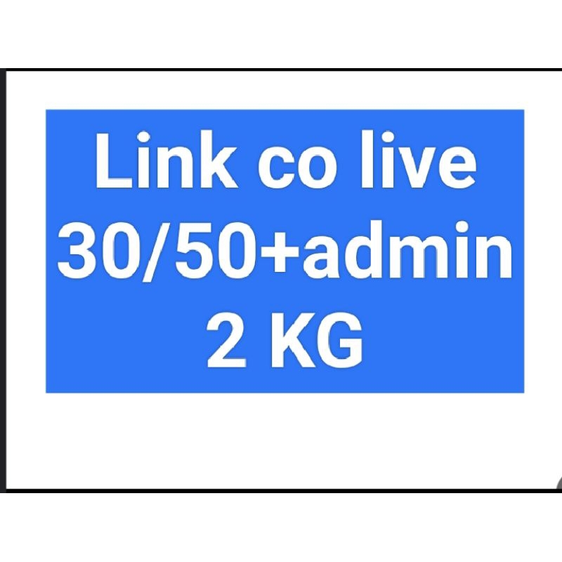 link co live 30/50+admin 2 KG