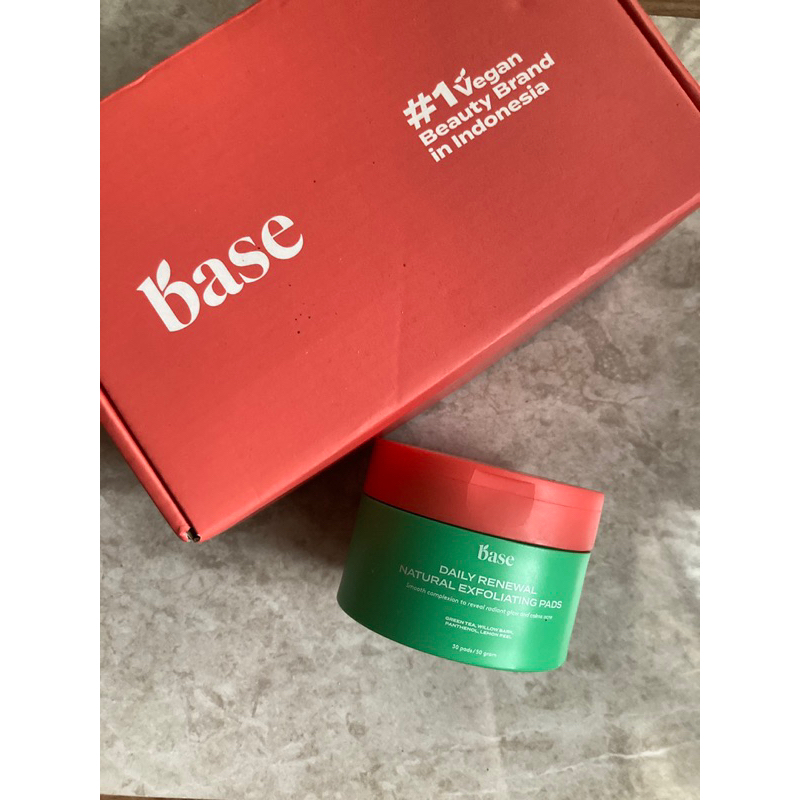 (NEW) BASE NATURAL EXPOLIATING PADS