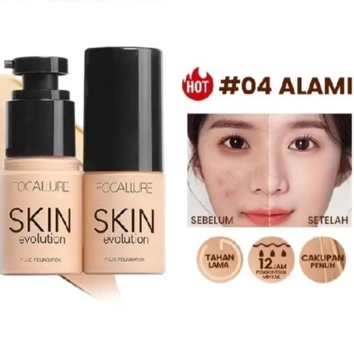 FOCALLURE Full Coverage Oil-control Fluid Foundation