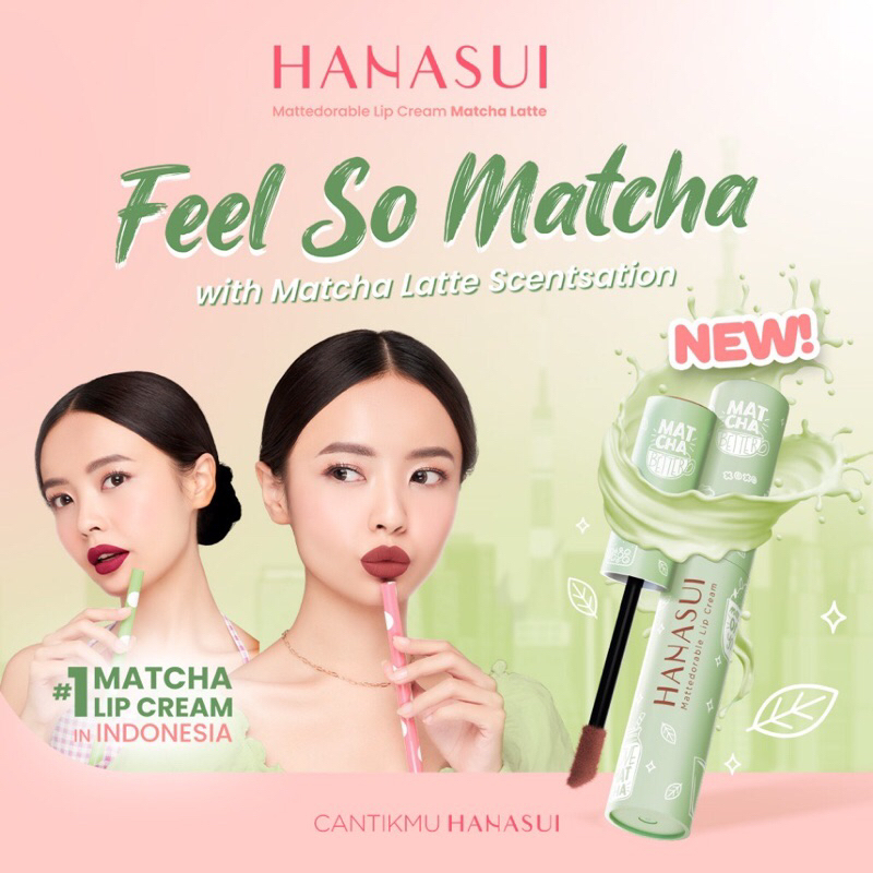 Hanasui Lipcream Matcha