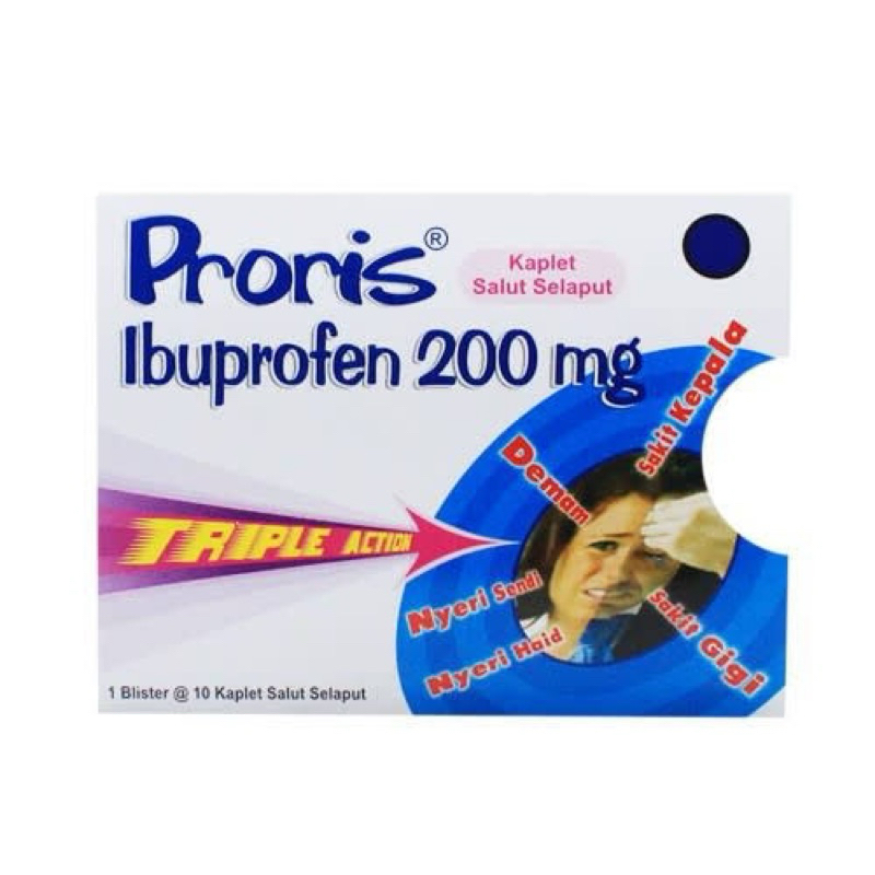 PRORIS TRIPLE ACTION STRIP 10 KAPLET