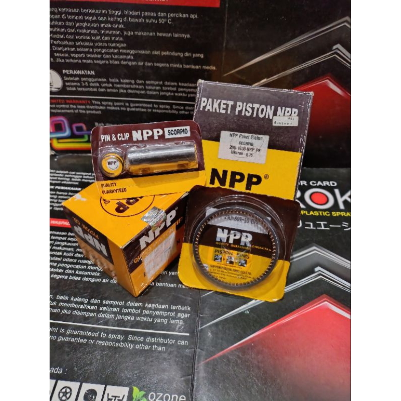 SEHERKIT SCORPIO NPP PISTON KIT SCORPIO