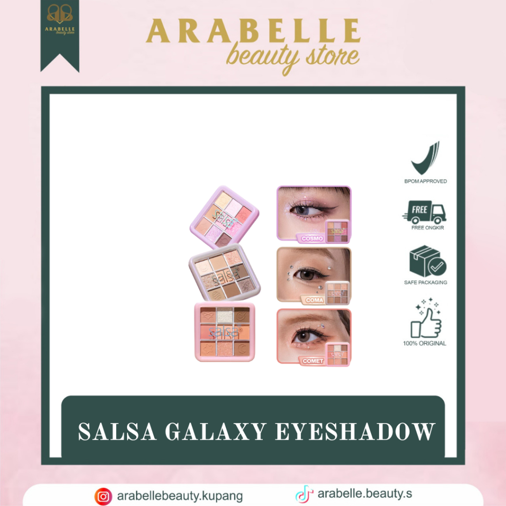 SALSA Galaxy Eyeshadow – Palette Eyeshadow