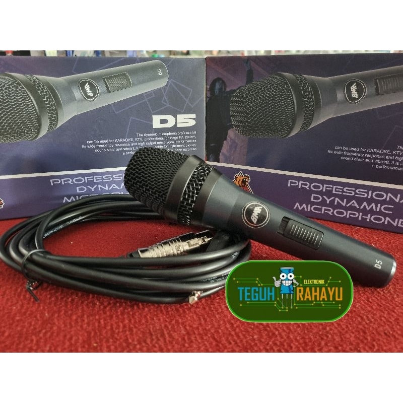 MIC MICROPHONE KABEL BMA D5 (ORIGINAL PRODUCT)