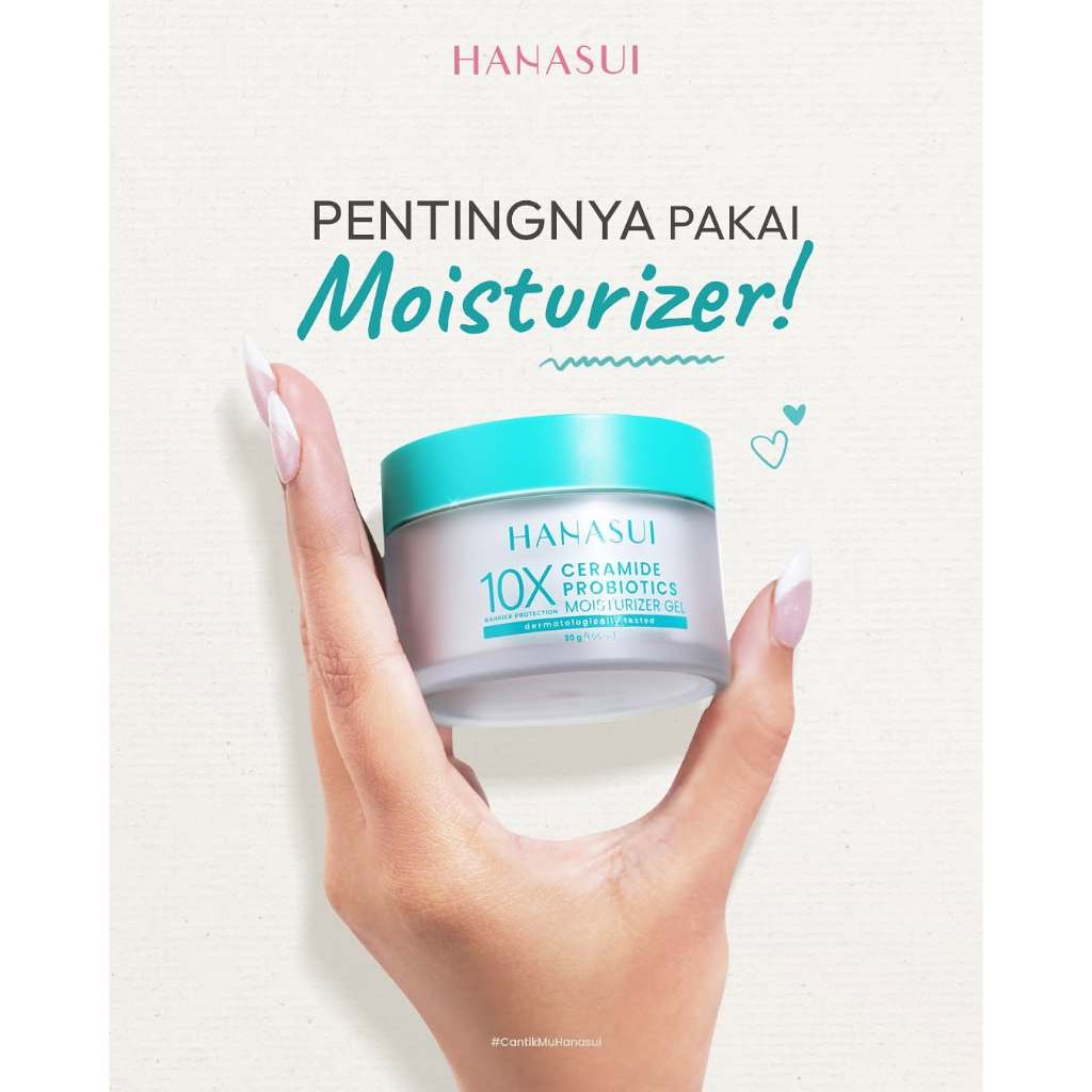 HANASUI Moisturizer 10x Ceramide Probiotic