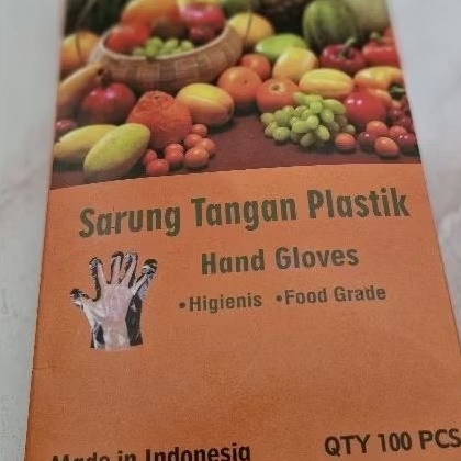 Sarung tangan plastik